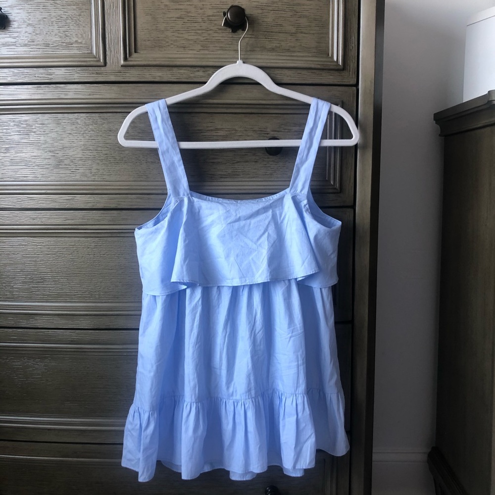 Zara Ruffle Tank Top - Picture 3 of 4